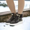 Calzaro Botas De Pelo | Zapatillas Deportivas Mujer 63358 Varese Negra