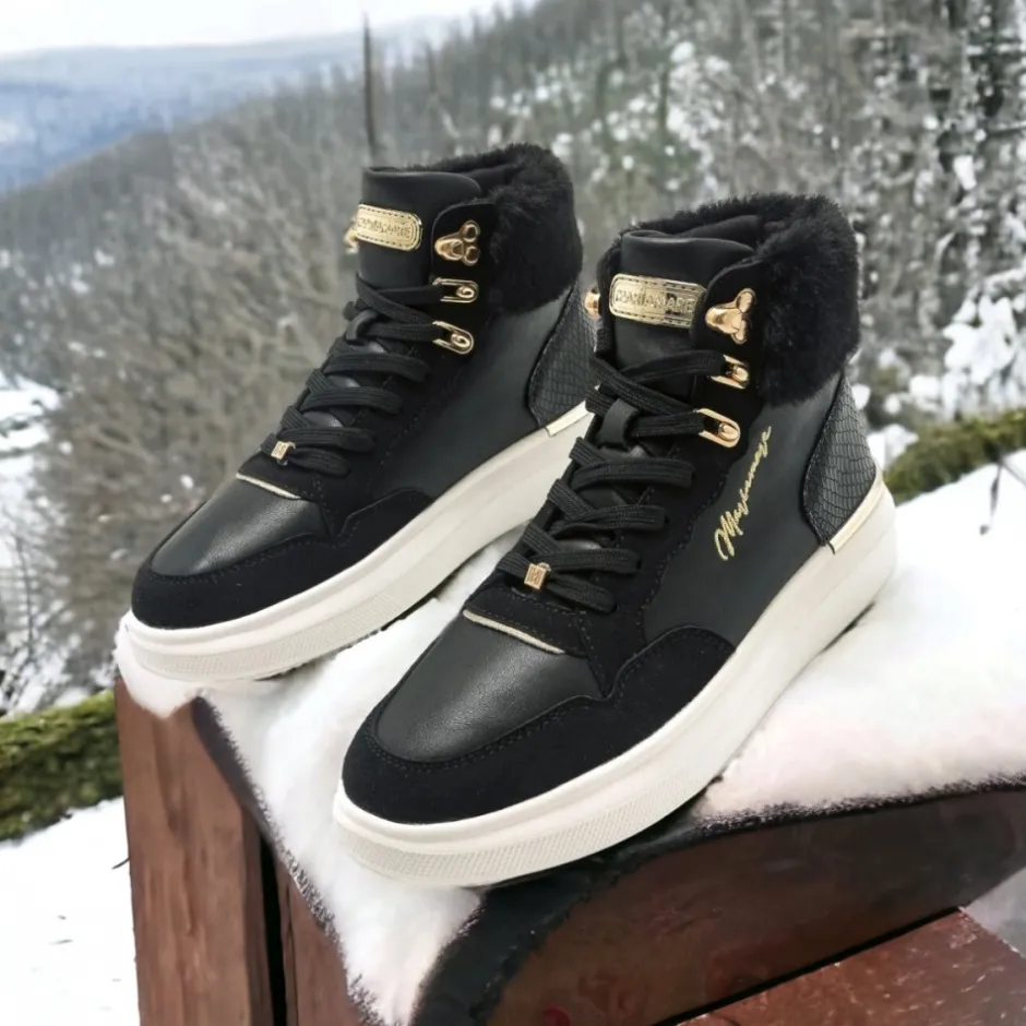 zapatillas_deportivas_muj_2-1.webp Calzaro Botas De Pelo | Zapatillas Deportivas Mujer 63358 Varese Negra