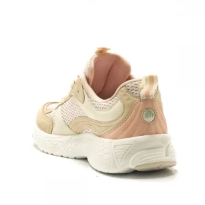 Calzaro Deportivas | Casual | Zapatillas Deportivas Mujer Chica 60438 Daddy Nude y Beige.