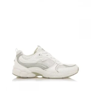 Calzaro Deportivas | Casual | Zapatillas Deportivas Mujer Chica 60438 Daddy Blanco y Plata