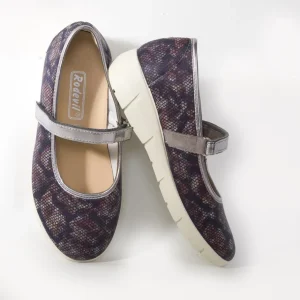 Calzaro Confort | Zapatillas Lycra Mujer 268 Azulados