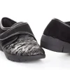 Calzaro Confort | Zapatillas Lycra Mujer 287 Negro