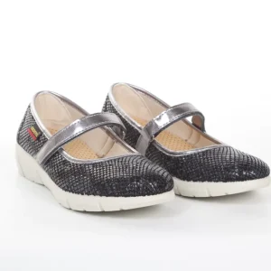 Calzaro Confort | Zapatillas Lycra Mujer 261 Negro