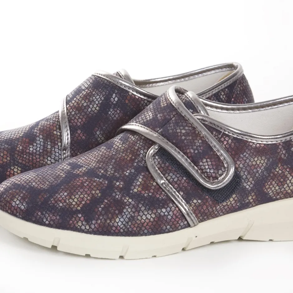 zapatillas_lycra_mujer__v_8.webp Calzaro Confort | Zapatillas Lycra Mujer 281 Velcro Azulados
