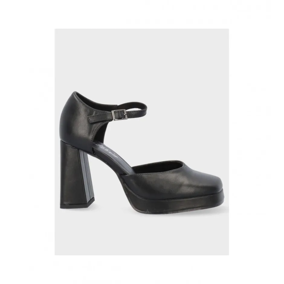zapato_abierto_napa_plata_1.webp Calzaro Zapatos De Tac贸n | Zapato Abierto Napa Plataforma 23172 Negro.