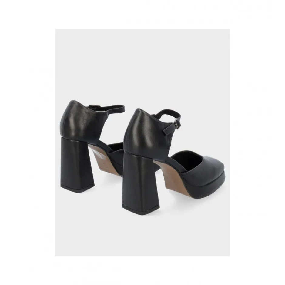 zapato_abierto_napa_plata_2.webp Calzaro Zapatos De Tac贸n | Zapato Abierto Napa Plataforma 23172 Negro.