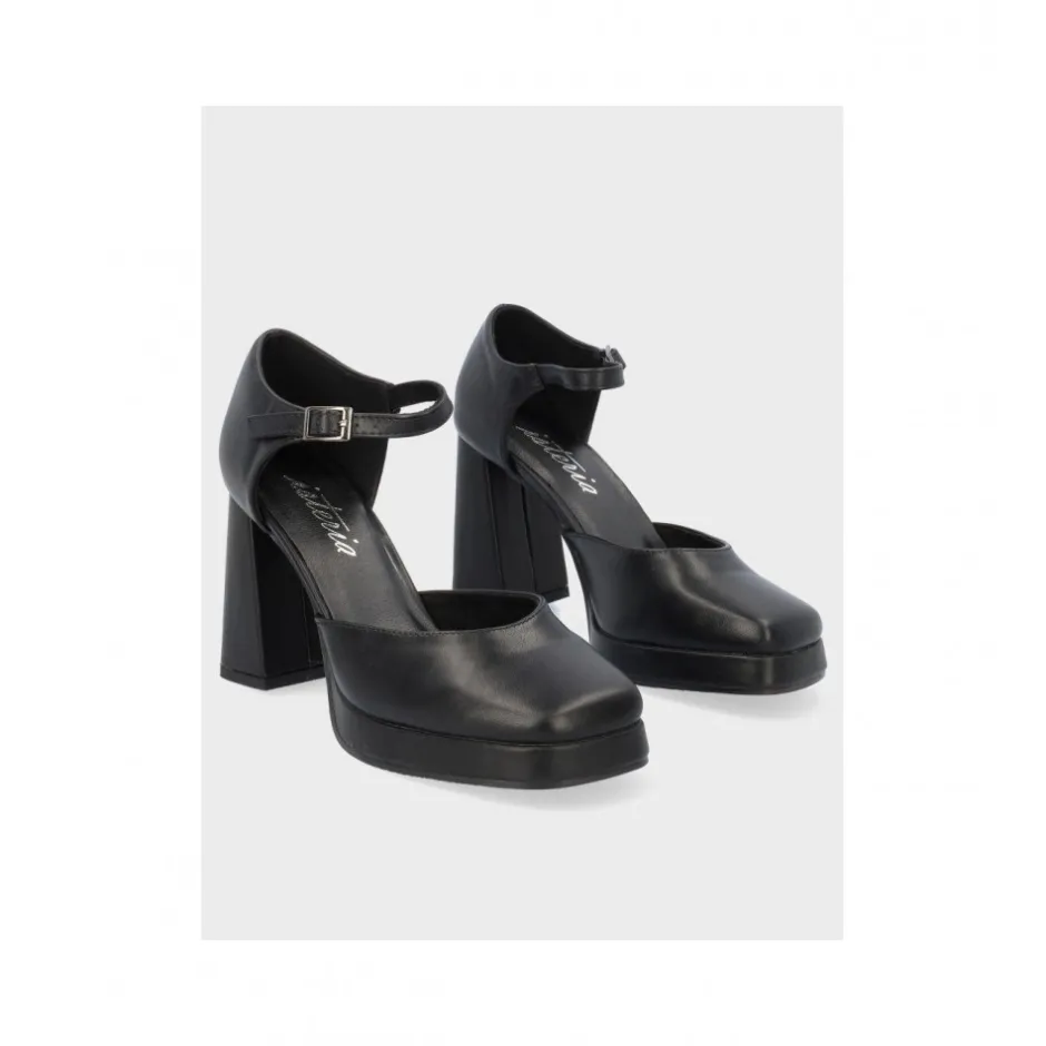 zapato_abierto_napa_plata_4.webp Calzaro Zapatos De Tac贸n | Zapato Abierto Napa Plataforma 23172 Negro.