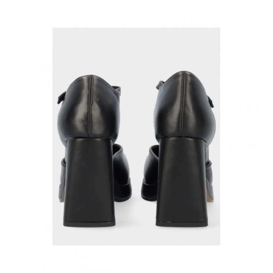 zapato_abierto_napa_plata_5.webp Calzaro Zapatos De Tac贸n | Zapato Abierto Napa Plataforma 23172 Negro.