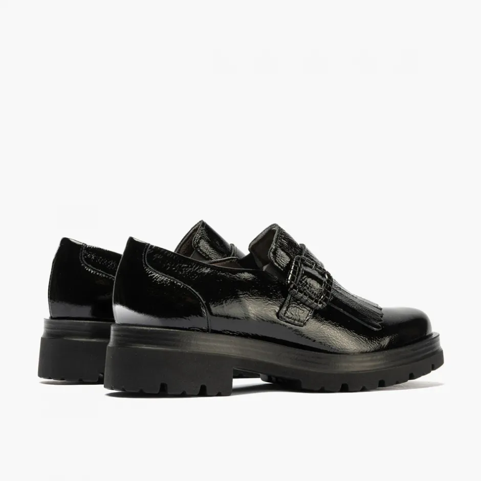 zapato_abotinado__en_char_3.webp Calzaro Mocasines | Zapato Abotinado 10097 en Charol de Mujer en Color Negro.