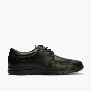 Calzaro Zapatos Con Cordones | Zapato Blucher Hombre 110 en Piel Napa Lisa Negra