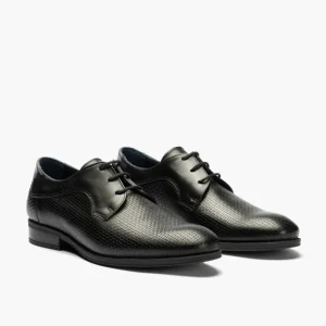 Calzaro Zapatos Con Cordones | Zapato Blucher Hombre con Cordones 4810 Negro