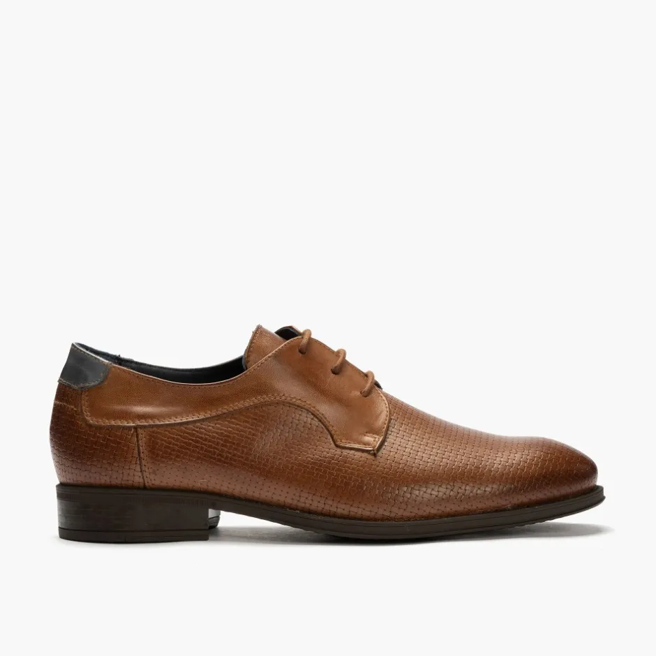 zapato_blucher_hombre_con_3-3.webp Calzaro Zapatos Con Cordones | Zapato Blucher Hombre con Cordones 4810 Marrón Claro