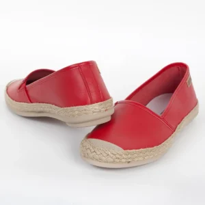 Calzaro Mocasines | Zapato Camping Sport 1946 Napa Rojo