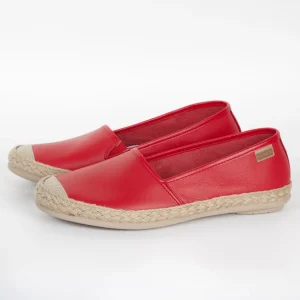 Calzaro Mocasines | Zapato Camping Sport 1946 Napa Rojo