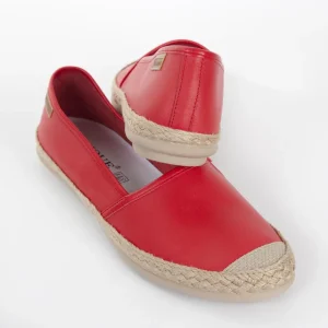 Calzaro Mocasines | Zapato Camping Sport 1946 Napa Rojo