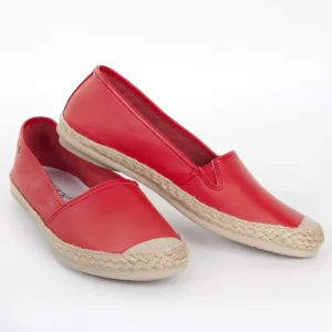 Calzaro Mocasines | Zapato Camping Sport 1946 Napa Rojo