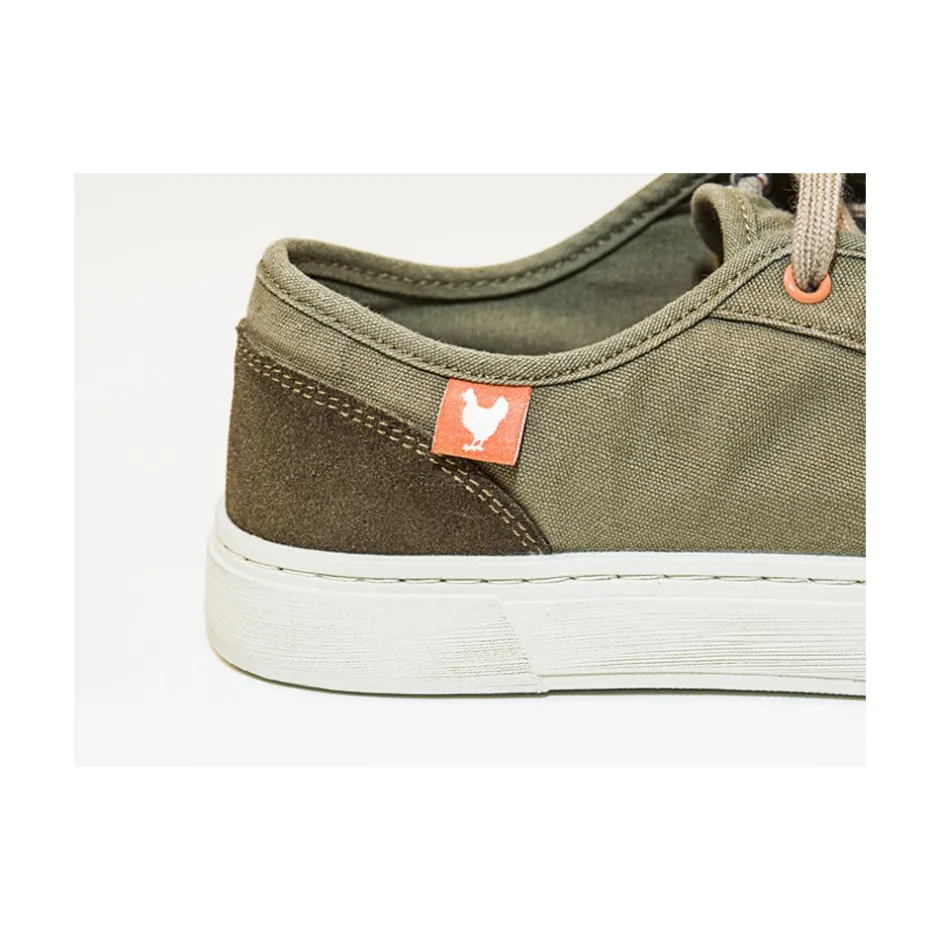 zapato_cordn_casual_corfu_2.webp Calzaro Deportivas Casual | Zapato Cordón Casual Corfu Suede Kaki