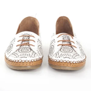 Calzaro Zapatos Con Cordones | Zapato Cordón Sport 611 en Napa Blanco