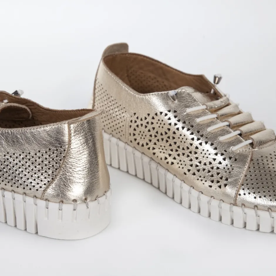 zapato_cordn_sport__en_or_2.webp Calzaro Zapatos Con Cordones | Zapato Cordón Sport 215 en Oro
