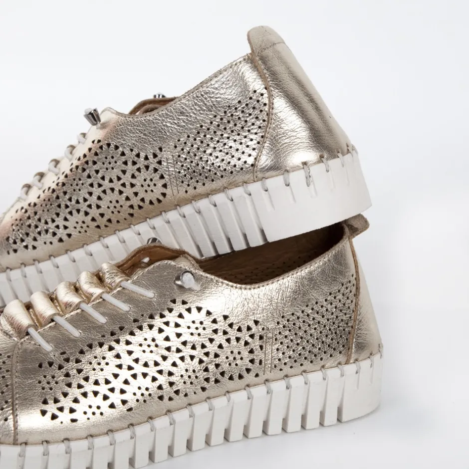 zapato_cordn_sport__en_or_5.webp Calzaro Zapatos Con Cordones | Zapato Cordón Sport 215 en Oro