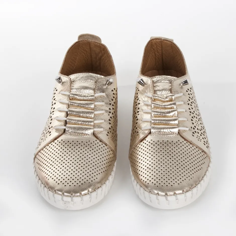 zapato_cordn_sport__en_or_6.webp Calzaro Zapatos Con Cordones | Zapato Cordón Sport 215 en Oro
