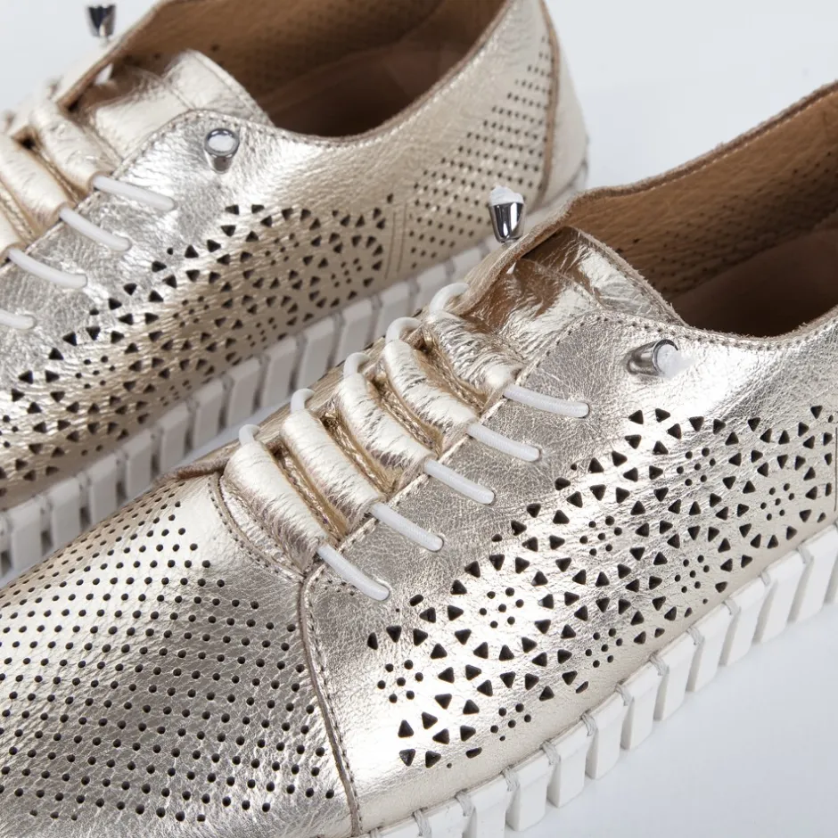 zapato_cordn_sport__en_or_8.webp Calzaro Zapatos Con Cordones | Zapato Cordón Sport 215 en Oro