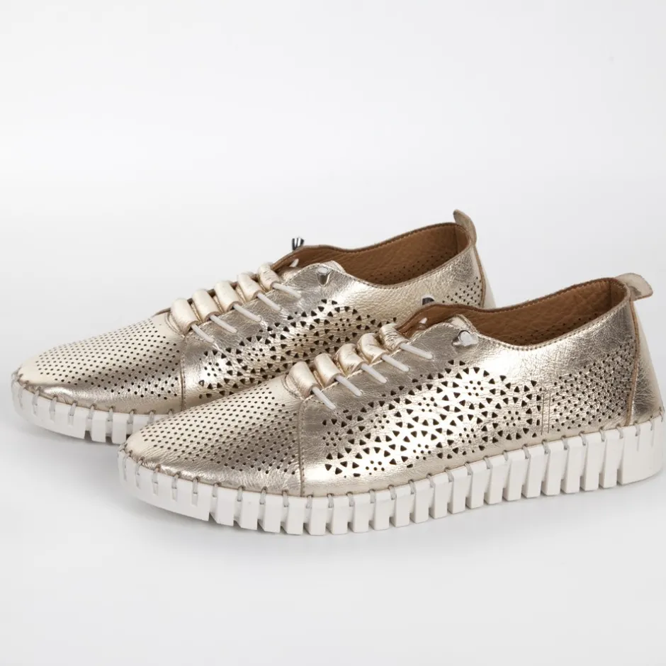 zapato_cordn_sport__en_or_9.webp Calzaro Zapatos Con Cordones | Zapato Cordón Sport 215 en Oro
