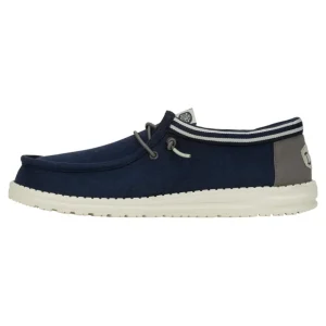 Calzaro Deportivas Casual | Zapato Cordones Casual 40715 Azul Letterman