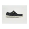 Calzaro Deportivas Casual | Zapato Cordones Casual 150 WLK Negro en Punto