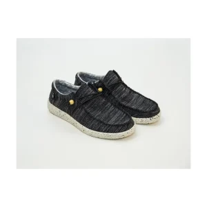 Calzaro Deportivas Casual | Zapato Cordones Casual 150 WLK  Negro en Punto