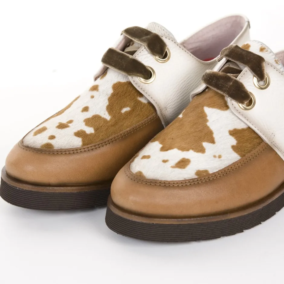 zapato_cordones_luka__cue_2.webp Calzaro Zapatos Con Cordones | Zapato Cordones Luka 2115 Cuero y Animal Print Cebra