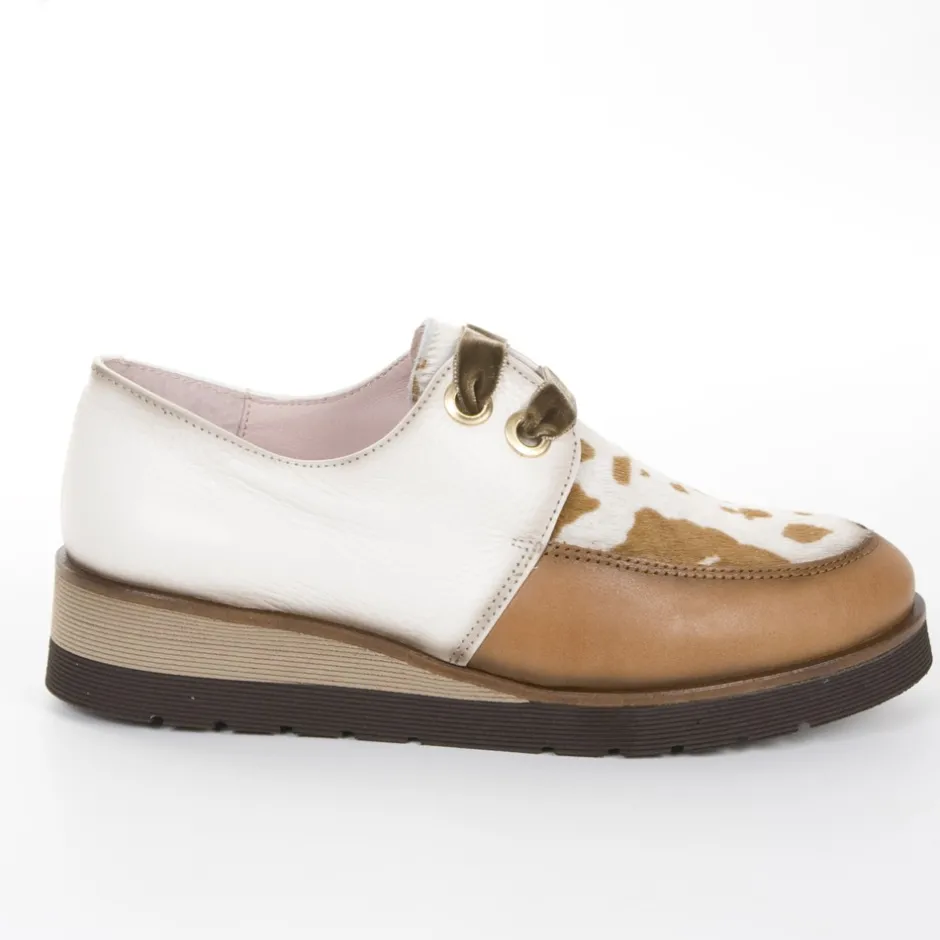 zapato_cordones_luka__cue_4.webp Calzaro Zapatos Con Cordones | Zapato Cordones Luka 2115 Cuero y Animal Print Cebra