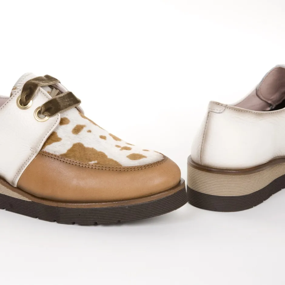 zapato_cordones_luka__cue_6.webp Calzaro Zapatos Con Cordones | Zapato Cordones Luka 2115 Cuero y Animal Print Cebra