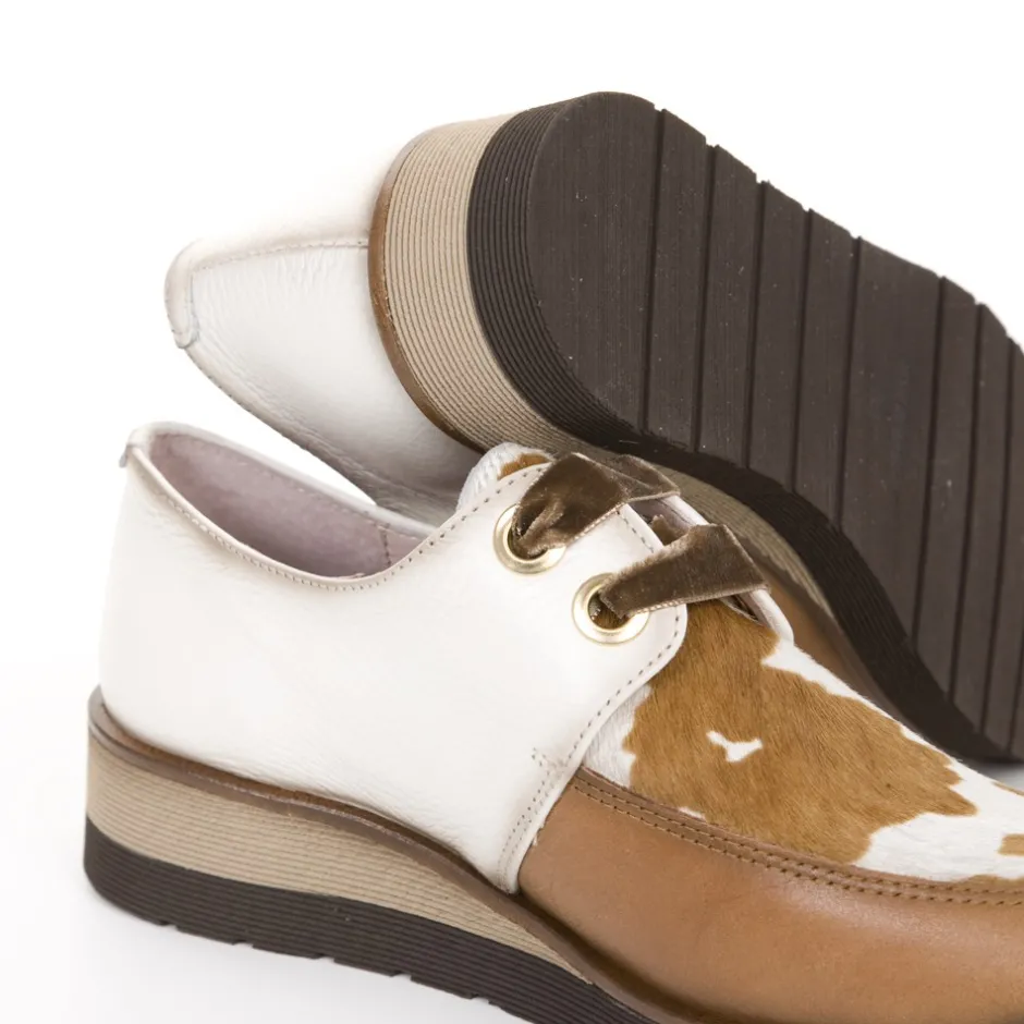 zapato_cordones_luka__cue_7.webp Calzaro Zapatos Con Cordones | Zapato Cordones Luka 2115 Cuero y Animal Print Cebra