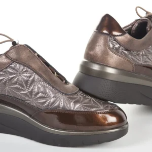 Calzaro Confort | Zapato Cuña 2511Bronce