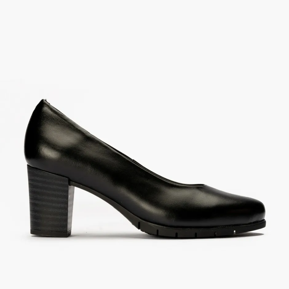 zapato_de_saln__tacn_alto_1.webp Calzaro Confort | Zapato de Salón 100 Tacón Alto Tapas Negro.