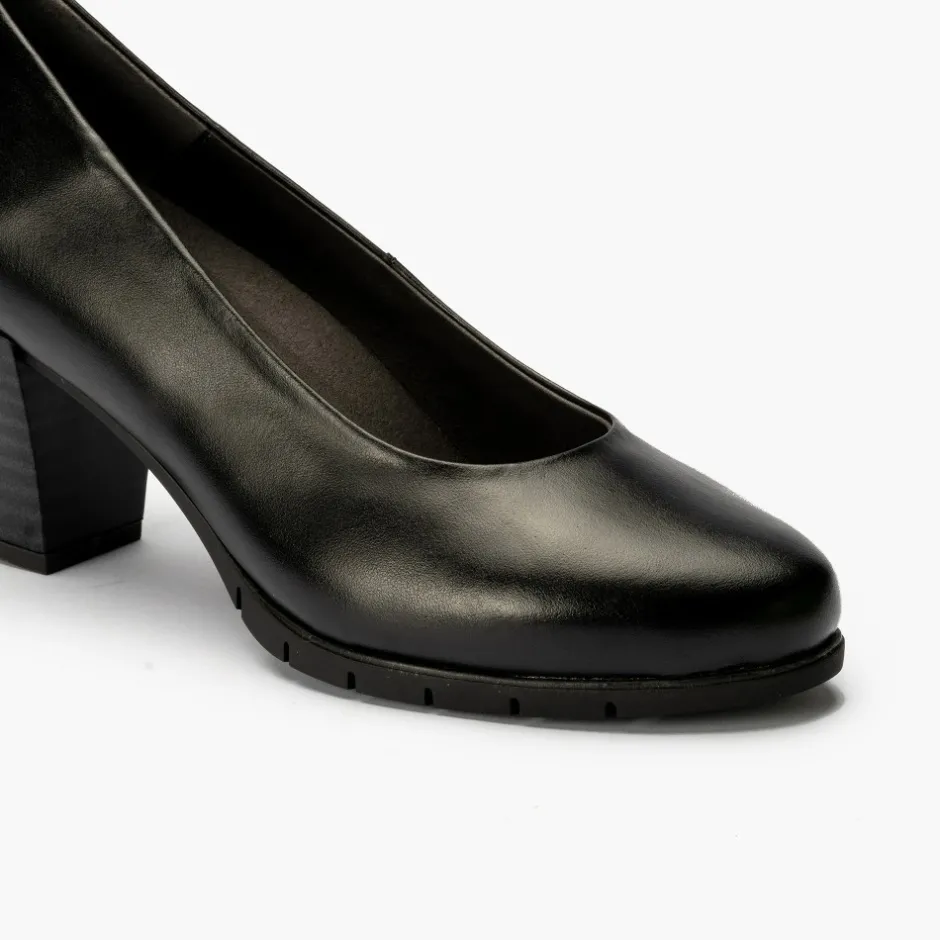 zapato_de_saln__tacn_alto_3.webp Calzaro Confort | Zapato de Salón 100 Tacón Alto Tapas Negro.