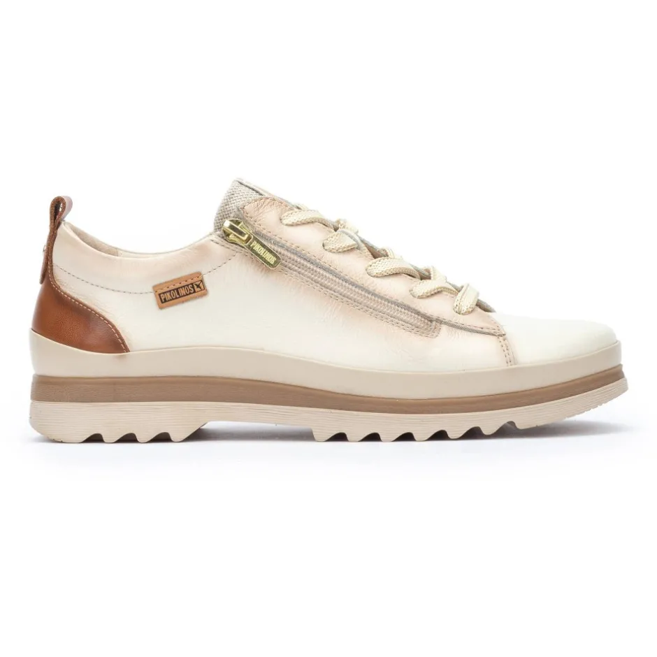 zapato_deportivo_con_cord_3.webp Calzaro Deportivas | Casual | Zapato Deportivo con Cordones para Mujer Vigo 6979 Nata.