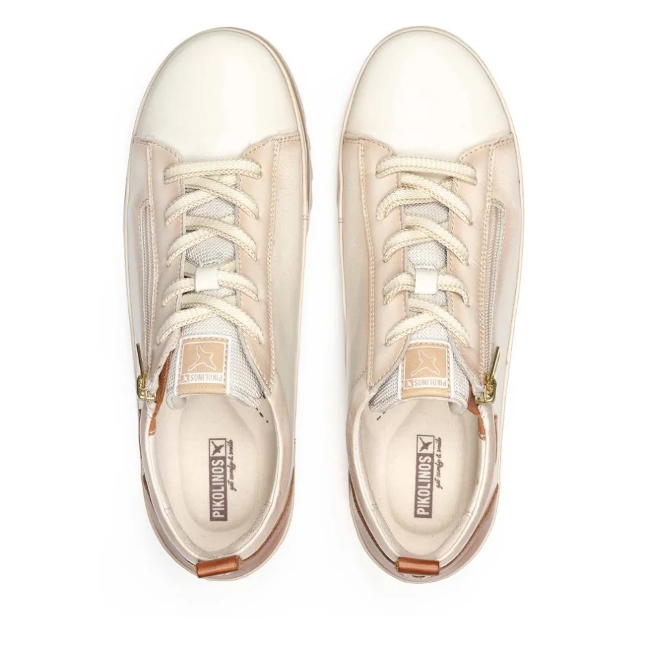 zapato_deportivo_con_cord_6.webp Calzaro Deportivas | Casual | Zapato Deportivo con Cordones para Mujer Vigo 6979 Nata.