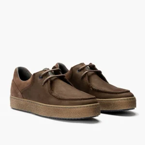 Calzaro Zapatos Con Cordones | Zapato Deportivo Gualavi Hombre 4731 Combinado en Marrón Nobuck