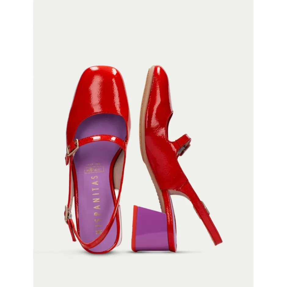 zapato_destalonado__rojo_0.webp Calzaro Zapatos De Tac贸n | Zapato Destalonado 243318 Rojo.