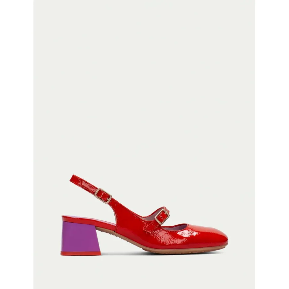 zapato_destalonado__rojo_3.webp Calzaro Zapatos De Tac贸n | Zapato Destalonado 243318 Rojo.
