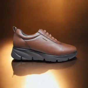 Calzaro Zapatos Con Cordones | Confort | Zapato Membrana Mujer 9010 Cuero