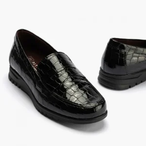 Calzaro Mocasines | Confort | Zapato Mocasín en Coco Mujer 20000 Color Negro