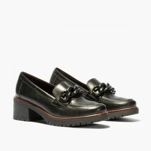 Calzaro Mocasines | Zapato Mocasín Tacón 2720 Negro