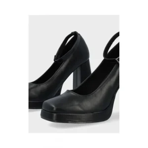 Calzaro Zapatos De Tac贸n | Zapato Pulsera Napa Plataforma 23175 Negro.