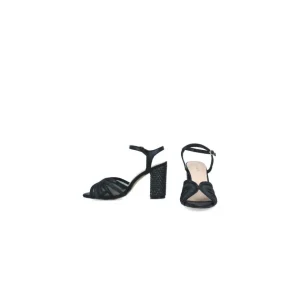 Calzaro Zapatos De Tac贸n | Zapato Sandalia 22234 Arangea Negro