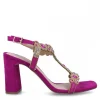 Calzaro Zapatos De Tac贸n | Sandalias | Zapato Sandalia 21651 Belfiore Fuxia