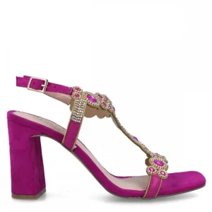 Calzaro Zapatos De Tac贸n | Sandalias | Zapato Sandalia 21651 Belfiore Fuxia