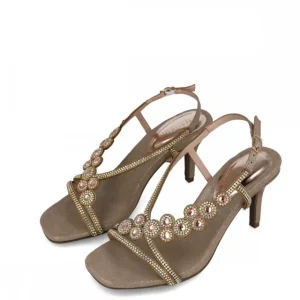 Calzaro Zapatos De Tac贸n | Zapatos De Tac贸n | Zapato Sandalia 23011 Maquillaje